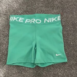 Nike Pro Teal Training Shorts